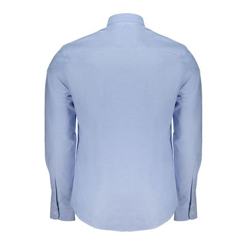 North Sails Light Blue Cotton Men Shirt