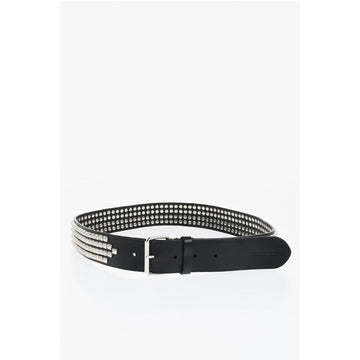 Dsquared² Studded Leather Belt 45mm