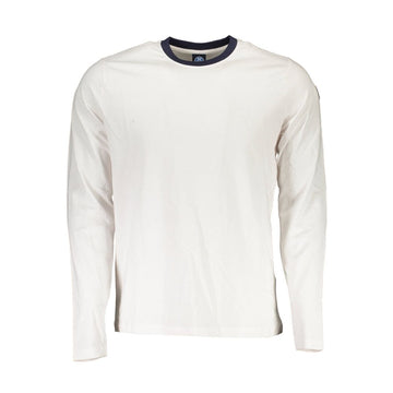 North Sails White Cotton Men T-Shirt