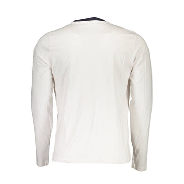 North Sails White Cotton Men T-Shirt