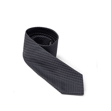 Jil Sander Gray Silk Ty