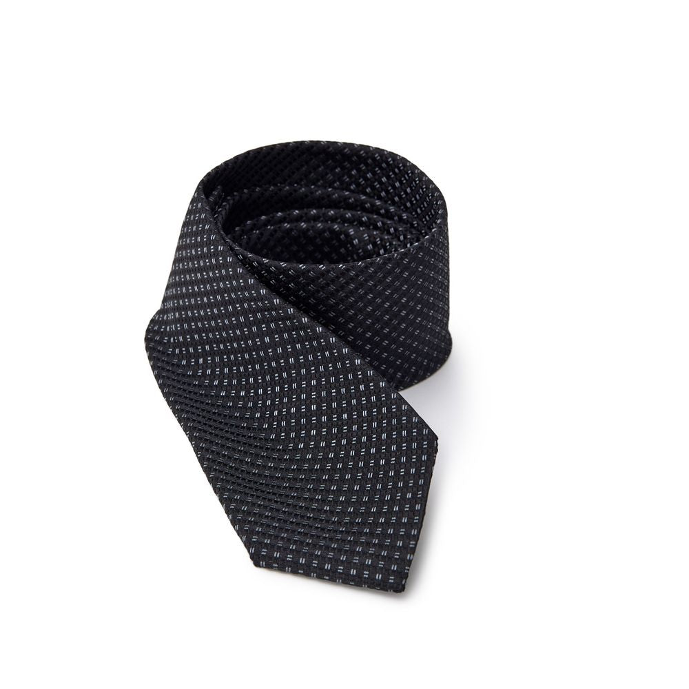 Jil Sander Black Silk Ty