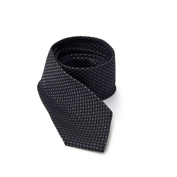 Jil Sander Black Silk Ty