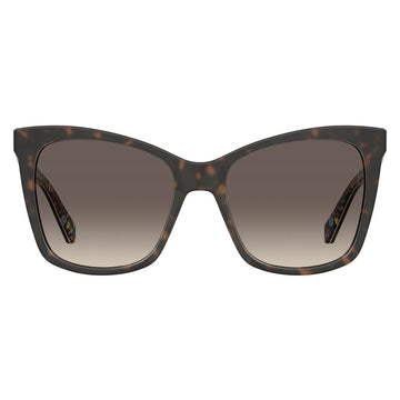 Love Moschino Brown Acetate Sunglasses