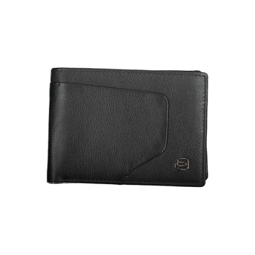 Piquadro Black Leather Men Wallet