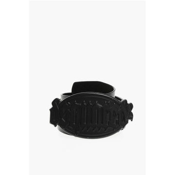 Dsquared² Leather Belt with Logoed Buckle 40mm
