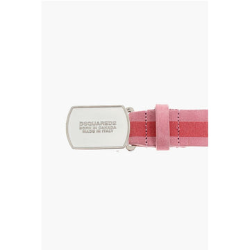 Dsquared² Two-Tone Suede Belt 30mm