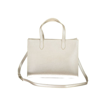 Mario Valentino Gray Polyethylene Women Handbag