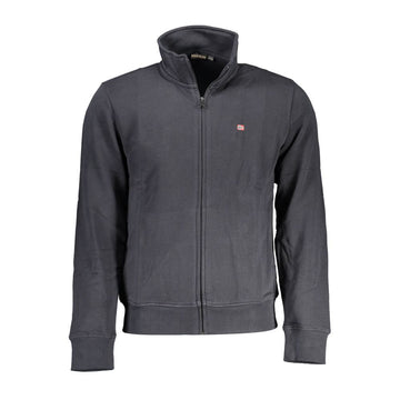 Napapijri Black Cotton Men Sweater