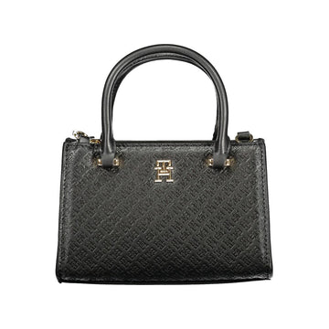 Tommy Hilfiger Black Polyethylene Women Handbag