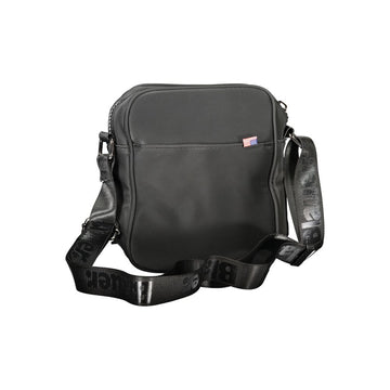 Blauer Black Polyester Mens Shoulder Bag