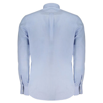 Harmont & Blaine Light Blue Cotton Men Shirt