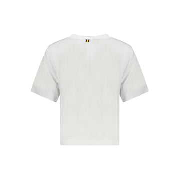 K-WAY White Cotton Women Top