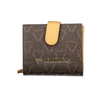 Mario Valentino Brown Polyethylene Women Wallet