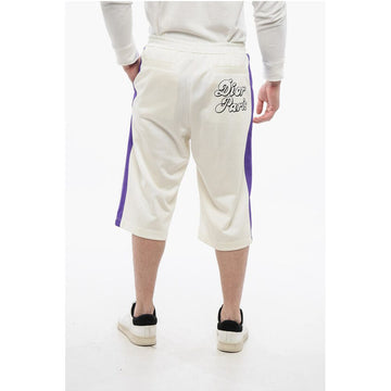 Dior DIOR X ERL Acetate 47 Shorts with Contrasting Bands
