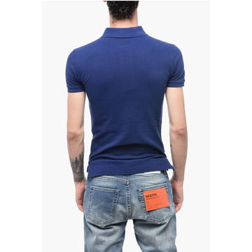 Polo Ralph Lauren Piquet Cotton Slim Fit Polo with Logo
