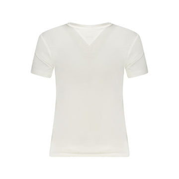 Tommy Hilfiger White Cotton Tops & T-Shirt