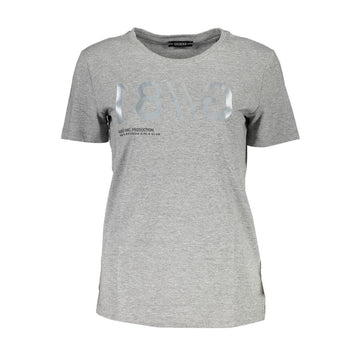 Guess Jeans Brown Cotton Women T-Shirt