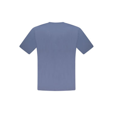 North Sails Blue Cotton Men T-Shirt