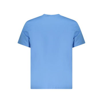 Calvin Klein Light Blue Cotton Men T-Shirt