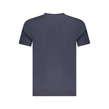 Cavalli Class Blue Cotton Men T-Shirt