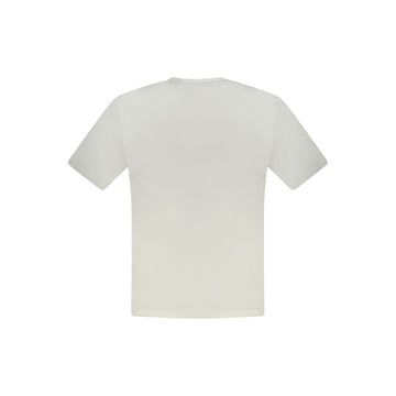 North Sails White Cotton Men T-Shirt