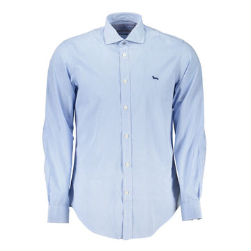 Harmont & Blaine Light Blue Cotton Men Shirt