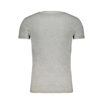 Aeronautica Militare Brown Cotton Men T-Shirt