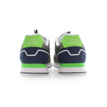 U.S. POLO ASSN. Green Polyester Men Sneaker