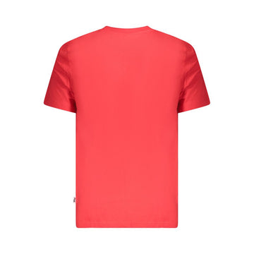 Fila Red Cotton Men T-Shirt