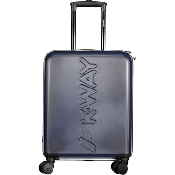 K-WAY Blue Plastic Luggage And Travel