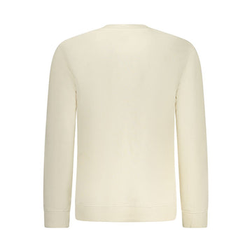 Lee Beige Cotton Men Sweater