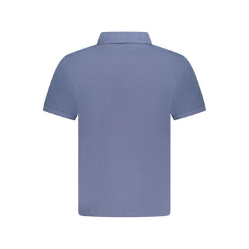 North Sails Blue Cotton Men Polo Shirt