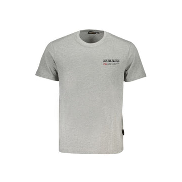 Napapijri Brown Cotton Men T-Shirt