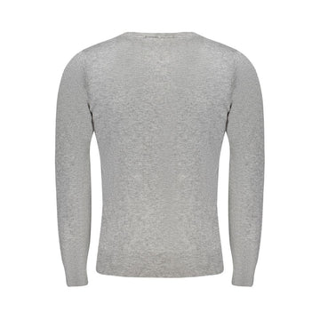 Cavalli Class Brown Polyester Men Sweater