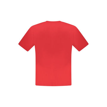 North Sails Red Cotton Men T-Shirt