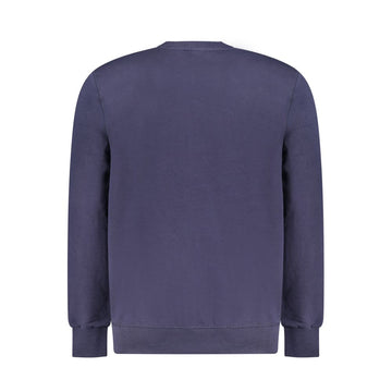 North Sails Blue Cotton Men Sweater
