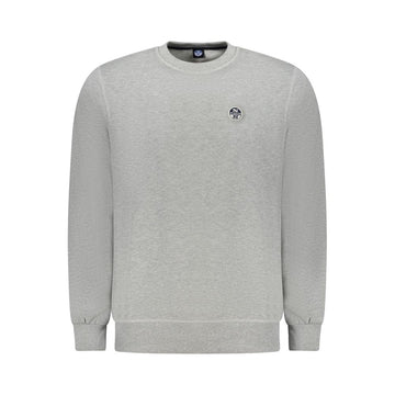 North Sails Brown Cotton Men Sweater
