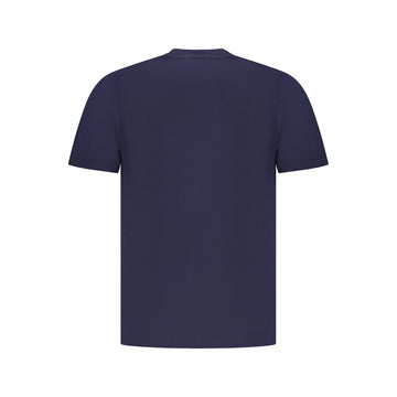 North Sails Blue Cotton Men T-Shirt