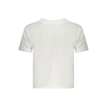 Calvin Klein White Cotton Women T-Shirt