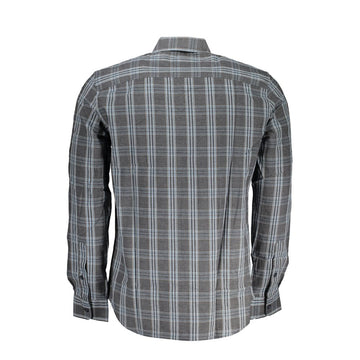 North Sails Brown Cotton Men Shirt