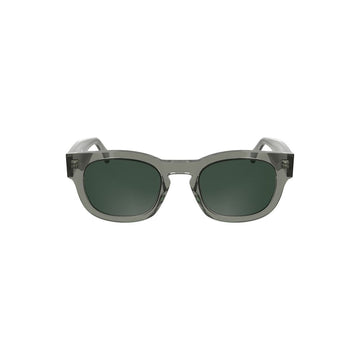 Calvin Klein Brown Haircalf Women Sunglasses