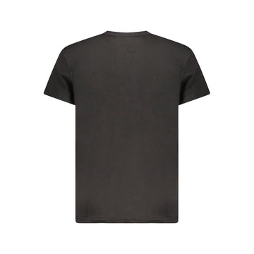 Tommy Hilfiger Black Cotton Men T-Shirt