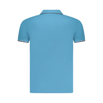 Norway 1963 Blue Cotton Men Polo Shirt