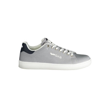 Gas Gray Polyester Mens Sneaker
