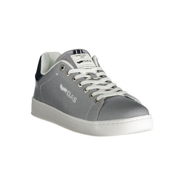 Gas Gray Polyester Mens Sneaker