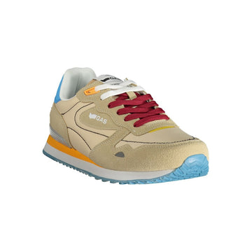 Gas Beige Polyester Men Sneaker