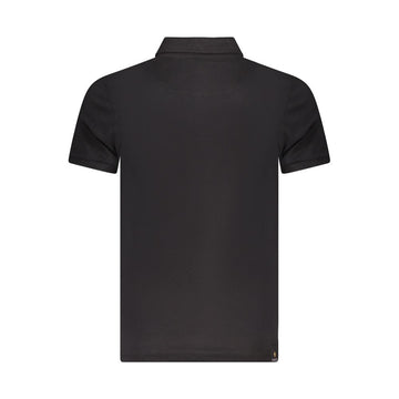 Accademia Militare Black Cotton Polo Shirt