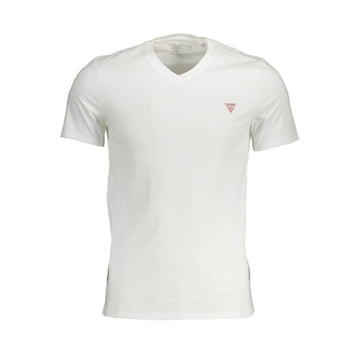 Guess Jeans White Cotton T-Shirt