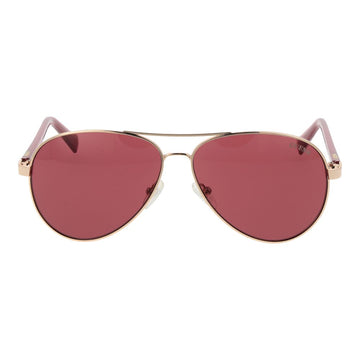 Guess Gold Unisex Sunglasses